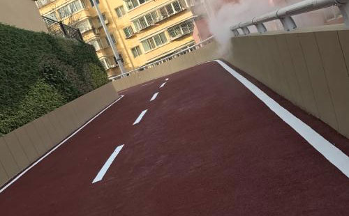 玛纳斯彩色路面